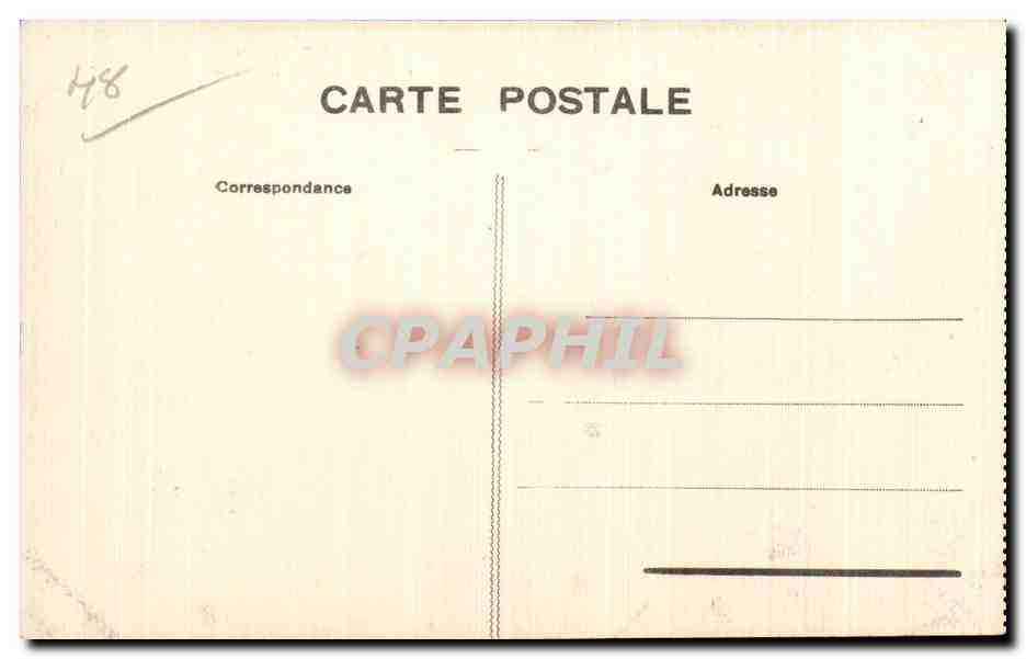 Gorges du Tarn - Peyreleau et le Rozier - CPA  — Rückseite