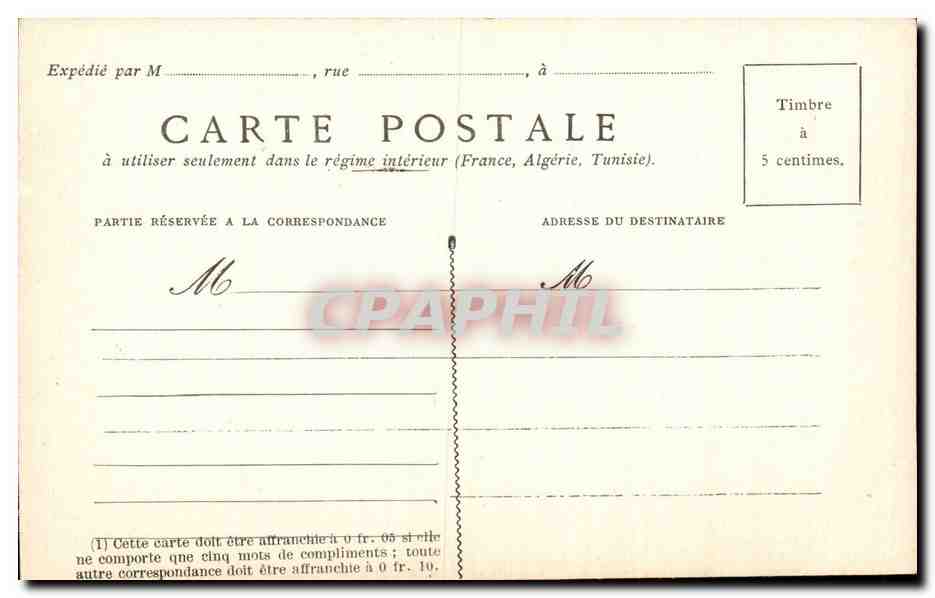 Fetes - Voeux - Bonne Annee - houx - holly insectes - CPA  — Verso