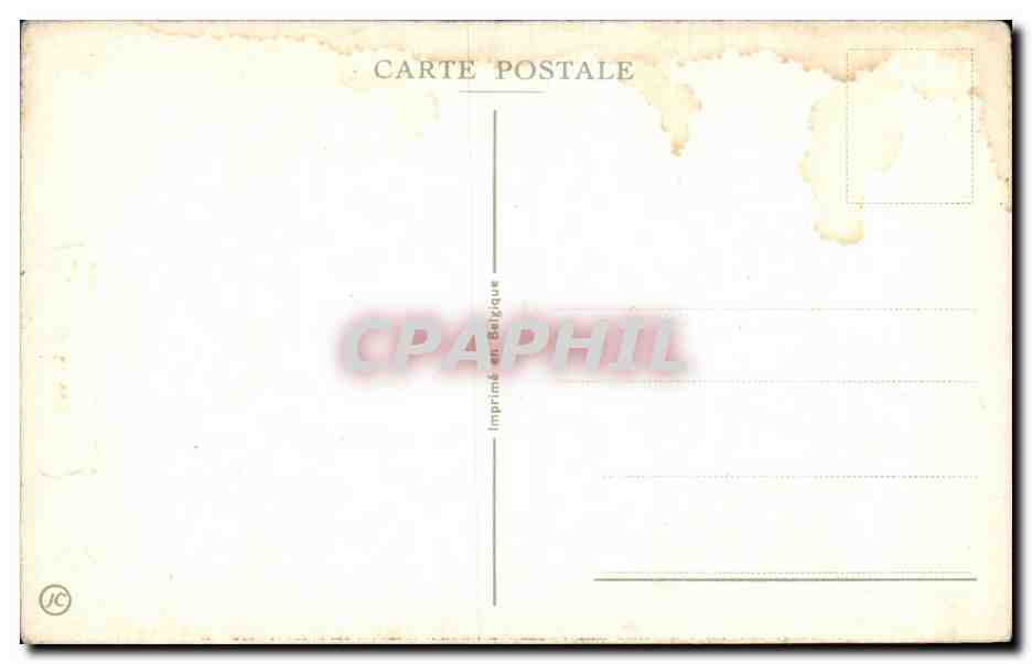 Fleur Oeillet - Bonne Fete - CPA  — Verso