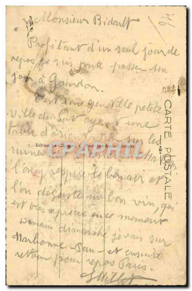 Gourdon - Rue de Majou - CPA — Reverso
