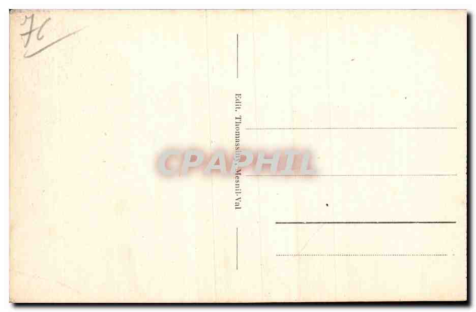Mesnil Val - La Plage a l heure du bain - CPA  — Rückseite