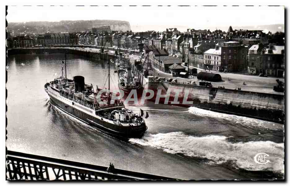 Dieppe - Arrivee du Londres - CPA 