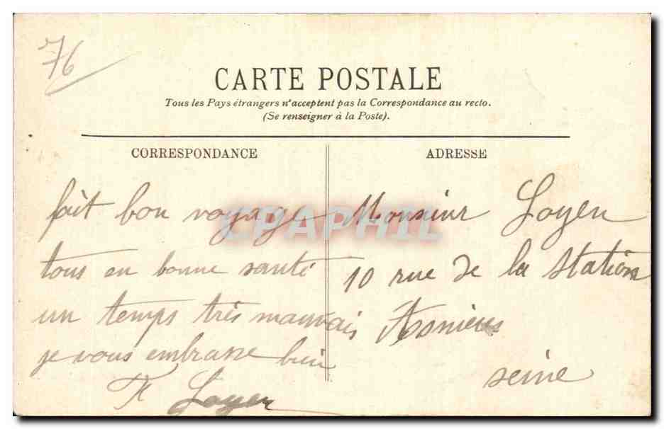Le Havre - La Nouvelle Jetee a Maree basse - CPA  — Rückseite