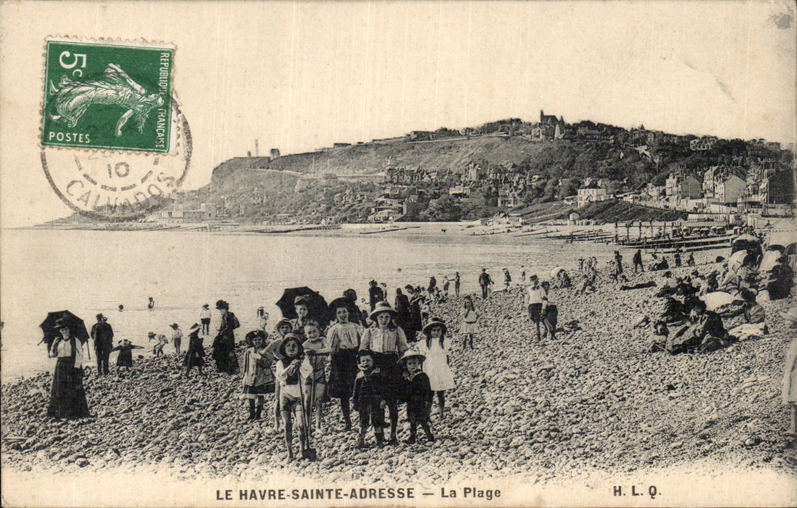 Le Havre Sainte Adresse - La Plage - Enfants - CPA 