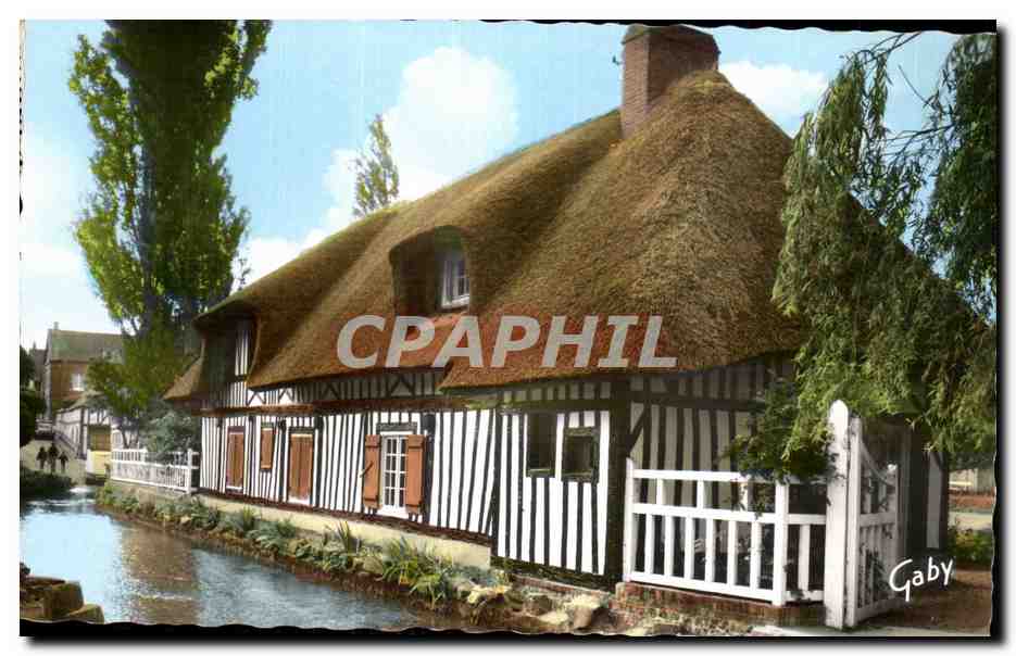 Veules les Roses - Chaumiere Normande - CPA 