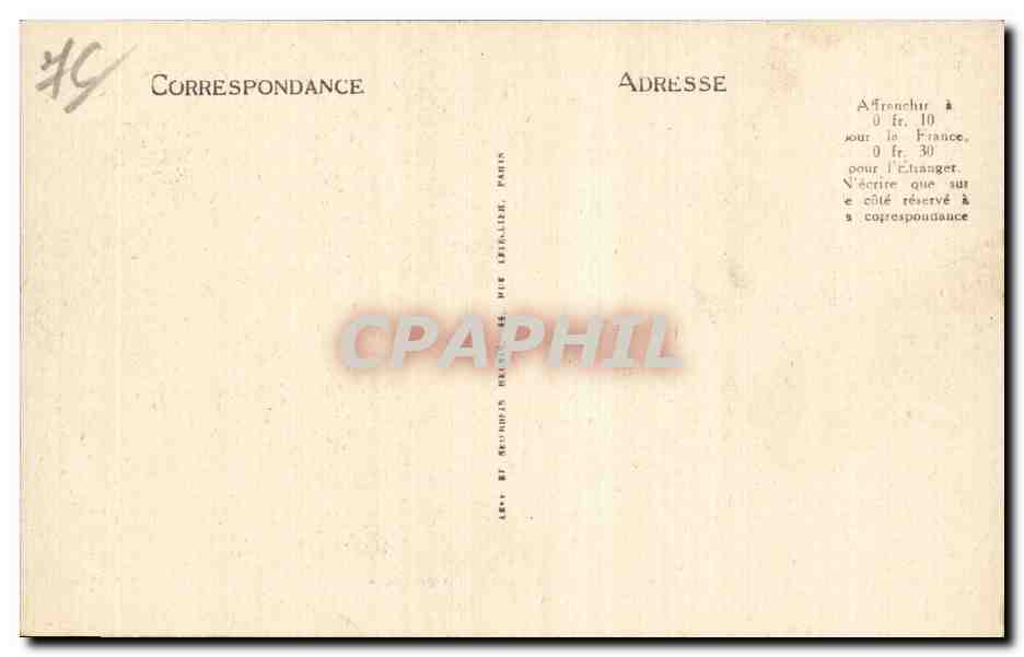 Le Havre - Quai d Embaquement pour Trouville - CPA  — Verso