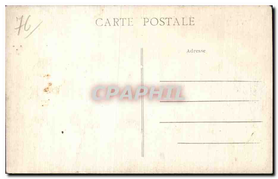 Fecamp - La Plage et le Casino - CPA  — Rückseite