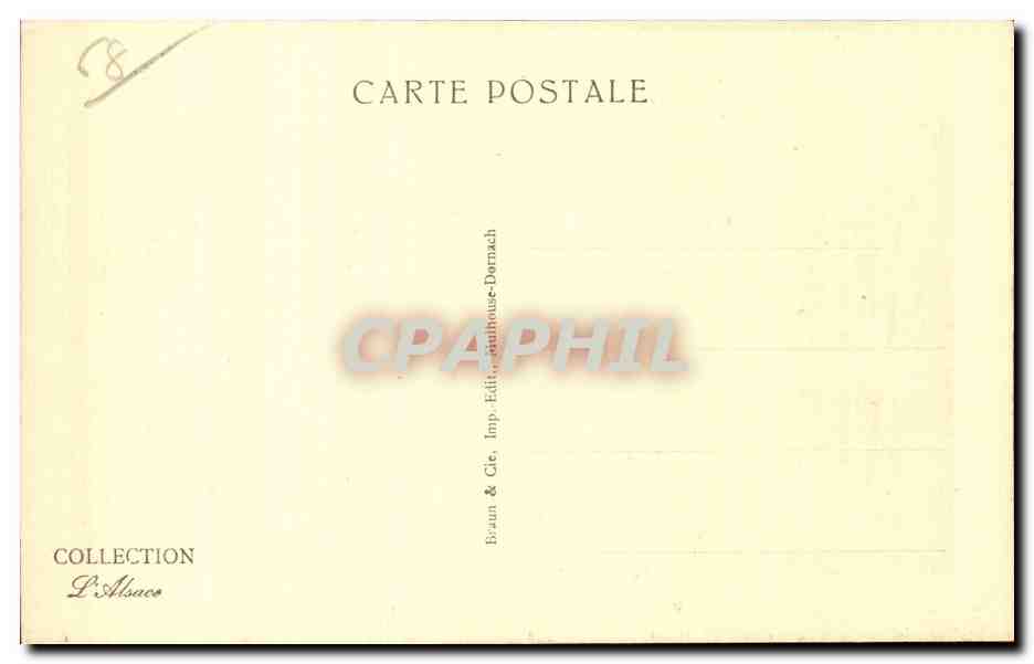 Mulhouse - Entree de la Ville - CPA  — Rückseite
