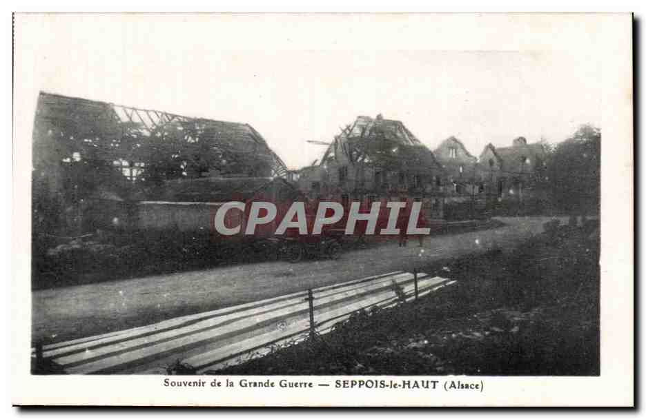 Souvenir de la Grande Guerre — SEPPPOIS-le-HAUT (Alsace)