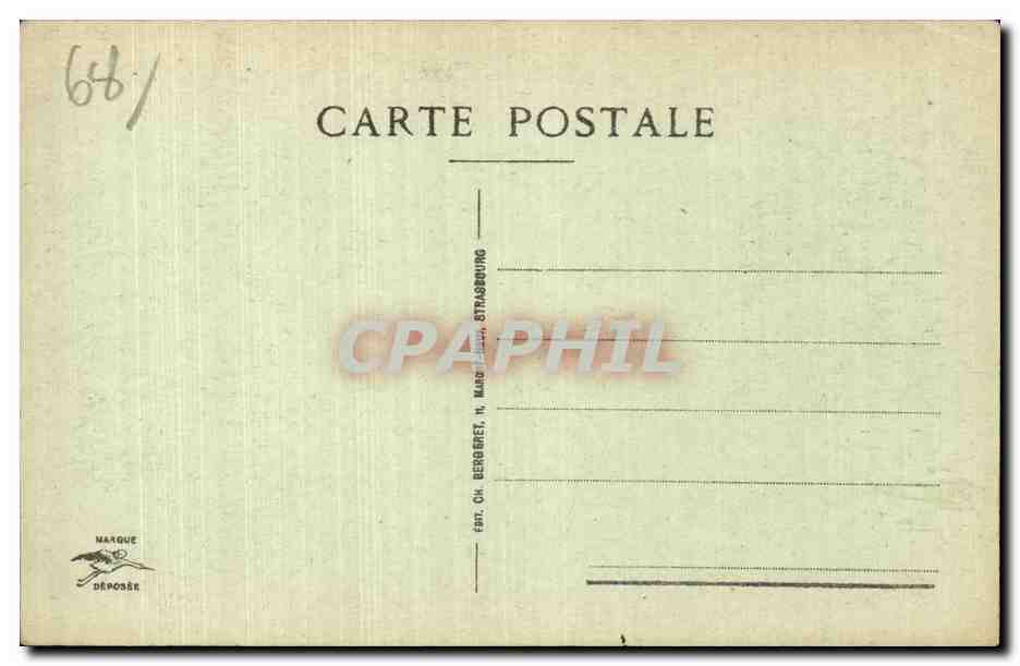 Sainte Marie aux Mines - Mairie et Eglise - CPA  — Rückseite