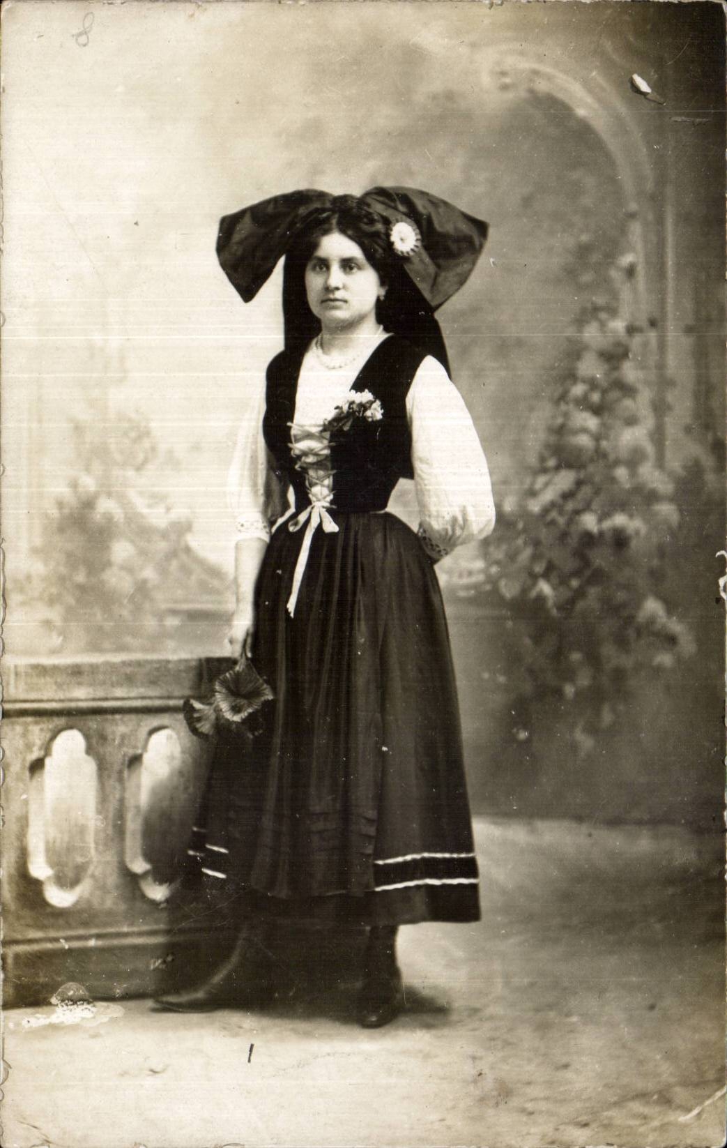 Folklore - Costumes - Alsace - Femme - CPA