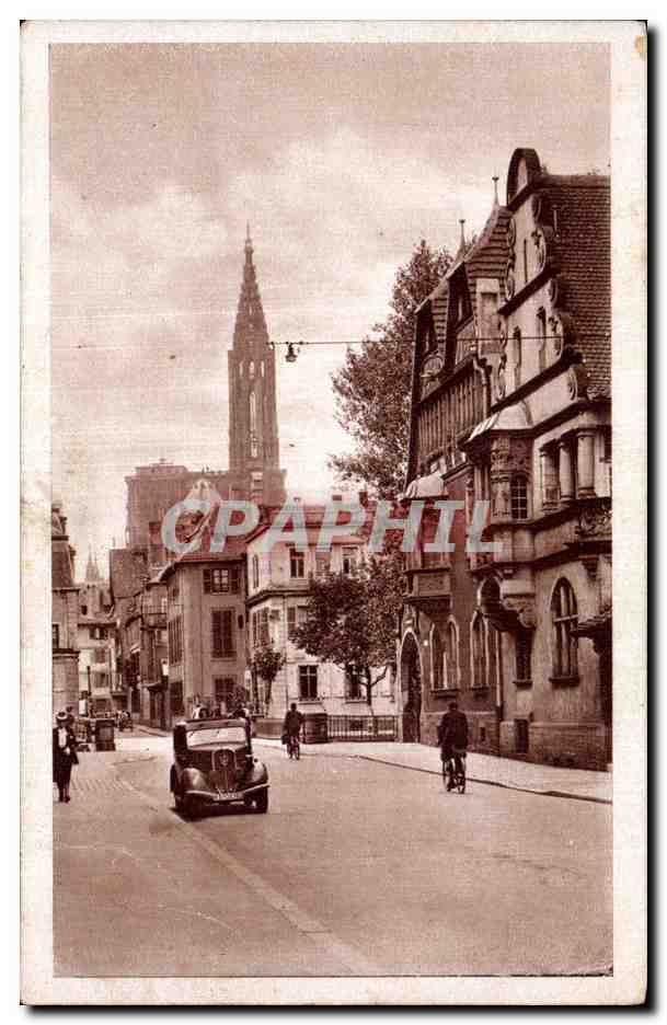 Strasbourg - Strassburg - Frederikenschule - Pioniergasse - CPA