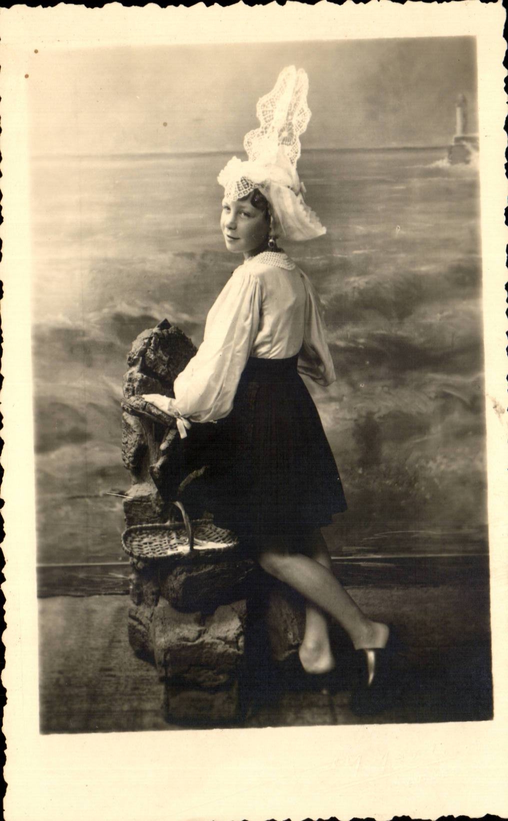 Folklore - Costumes Sablais - Sables d Olonne - CPA