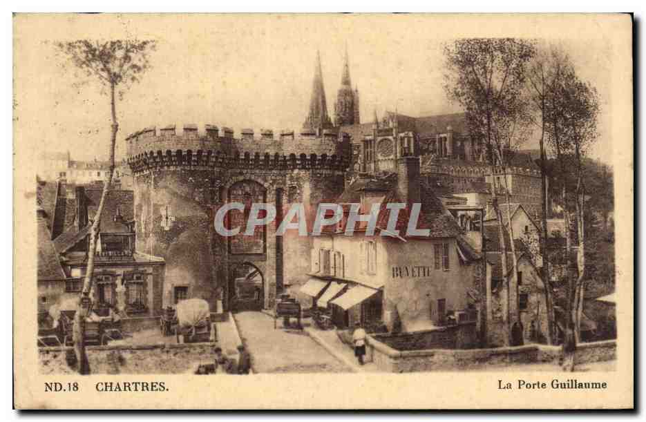 Chartres - La Porte Guillaume - CPA