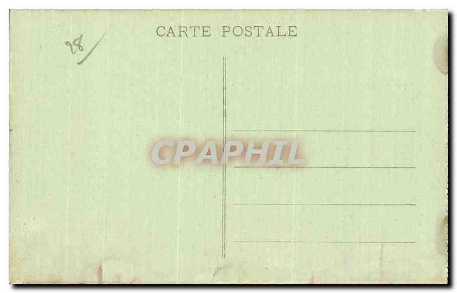 CPA Chartres Monument eleve a la memoire de Pasteur  — Rückseite