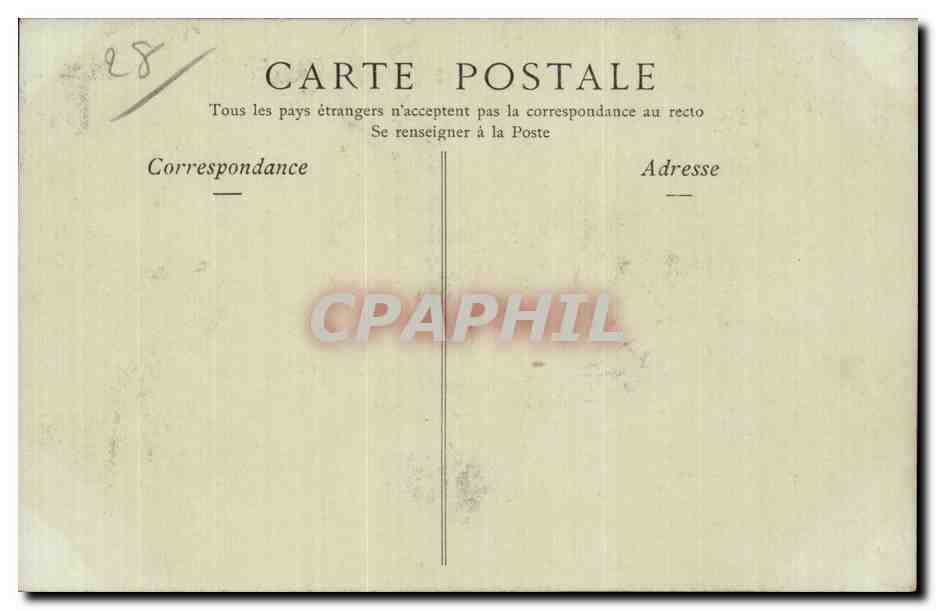 CPA Chartres Fragment de l ancien jube de la cathedrale — Verso
