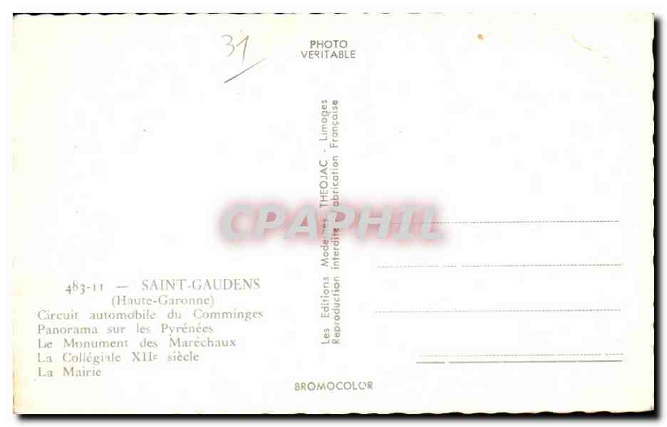Saint-Gaudens — Souvenir de Saint-Gaudens — Les Éditions Théo Jac — Reverso