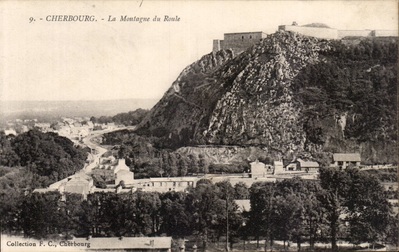CPA Cherbourg La montagne du Roule