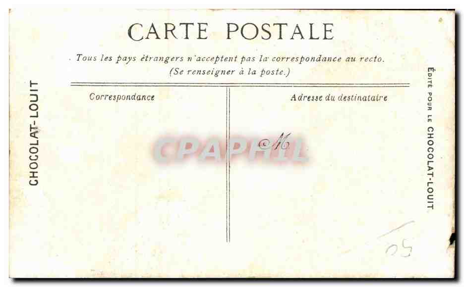 Le Mont Saint Michel - Tour de Guet - CPA  — Verso