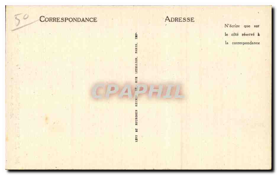 Le Mont Saint Michel - Le Logis Tiphaine - CPA  — Verso