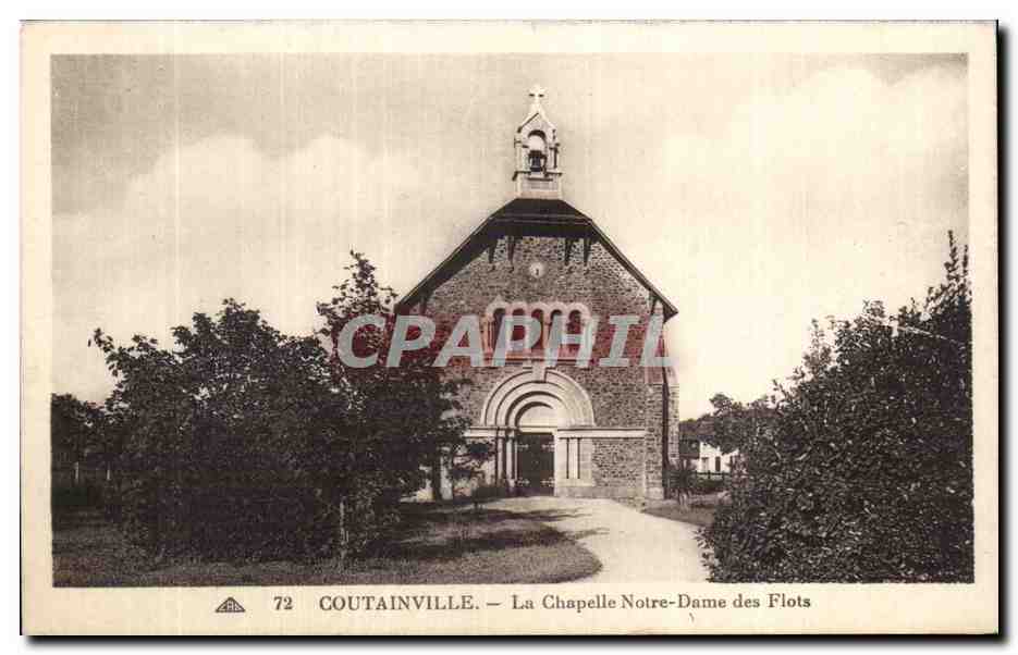 Coutainville - La Chapelle Notre Dame des Flots - CPA 