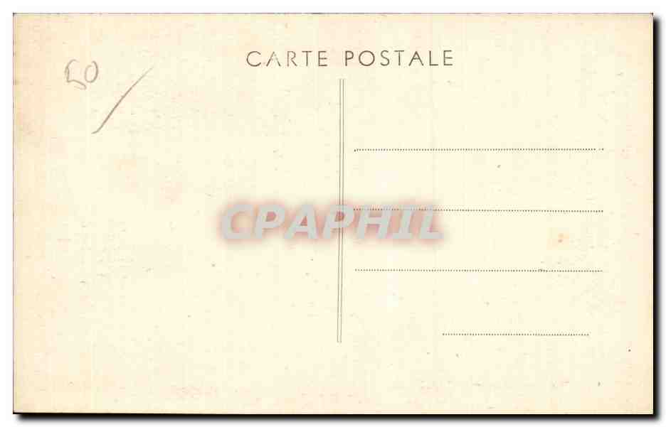 Coutainville - Le Manoir CPA  — Rückseite