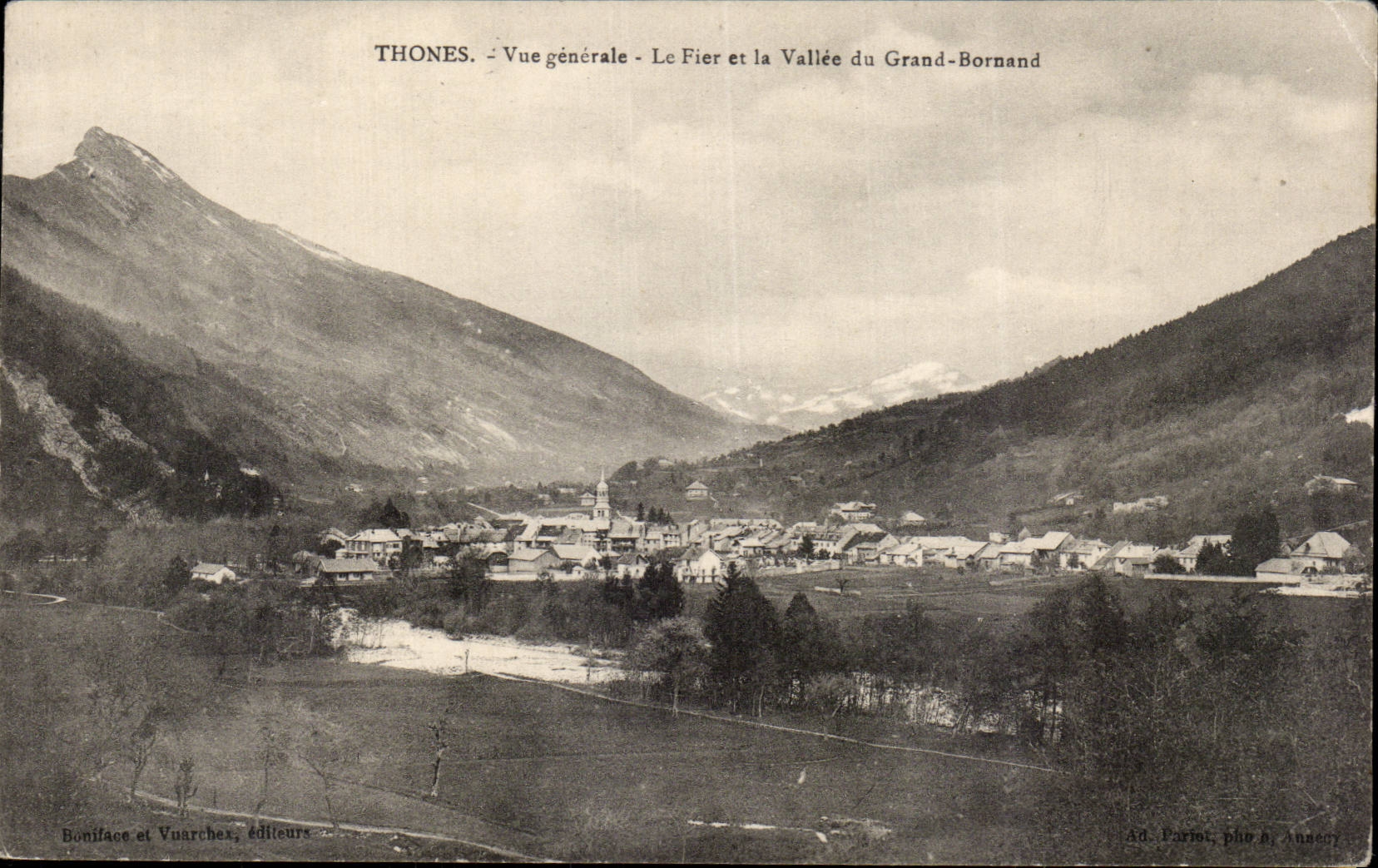 Thones - Vue Generale - Le Fier et la Vallee - CPA 