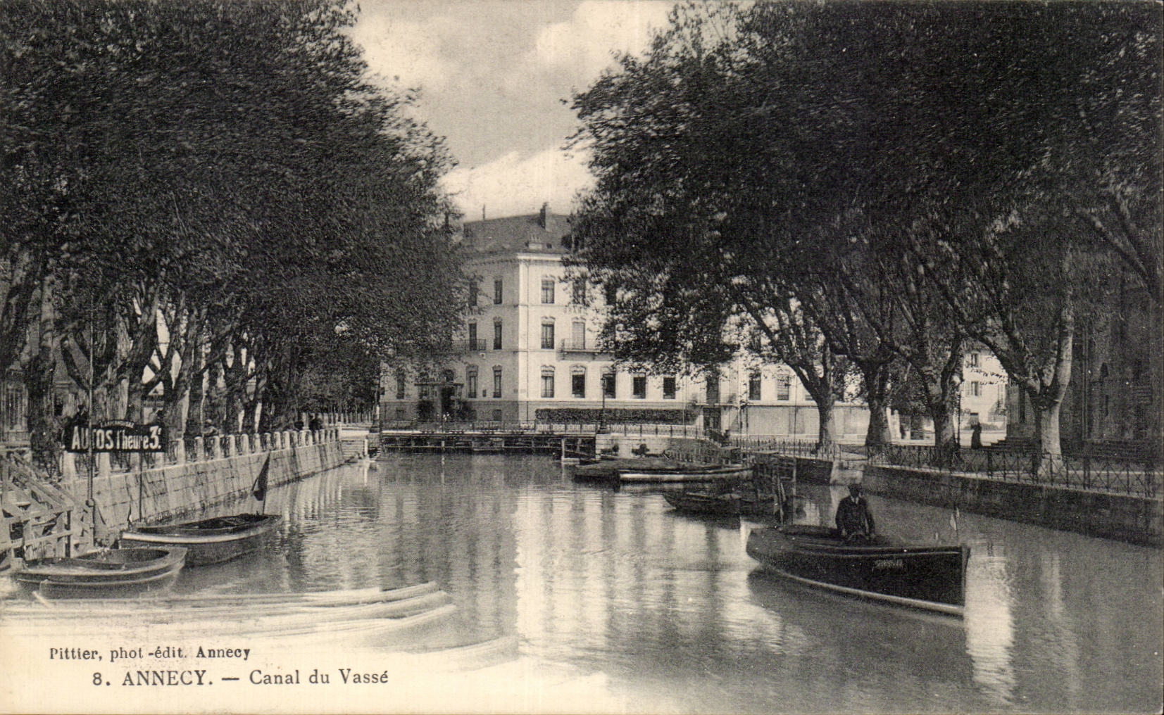 Annecy — Canal du Vassé — Pittier, phot.-édit. Annecy