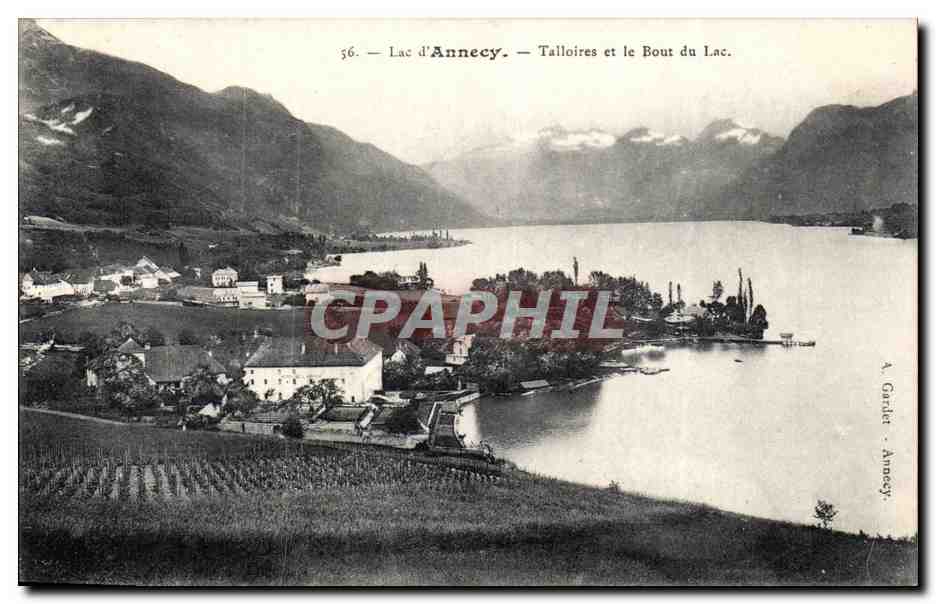 Lac d'Annecy — Talloires et le Bout du Lac — A. Gardet, Annecy