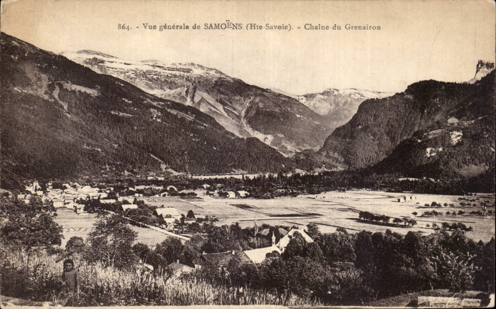 Samoens - Chaine du Grenairon - CPA 