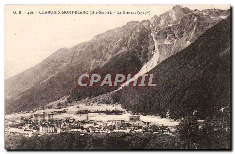 Chamonix - Mont Blanc - Le Brevent - CPA 