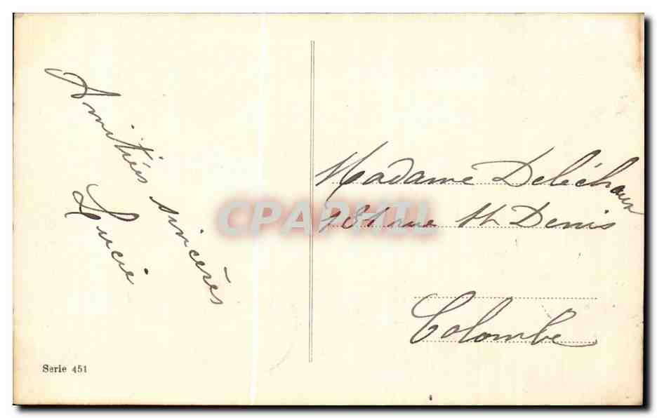 CPA Fantaisie Fleurs Muguet Porte bonheur Paques ouefs Easter — Rückseite