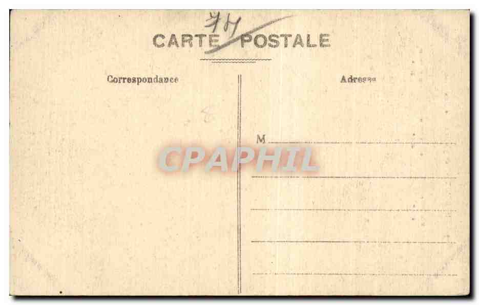 Chamonix - Vue Generale - Le Mont Blanc - CPA  — Verso