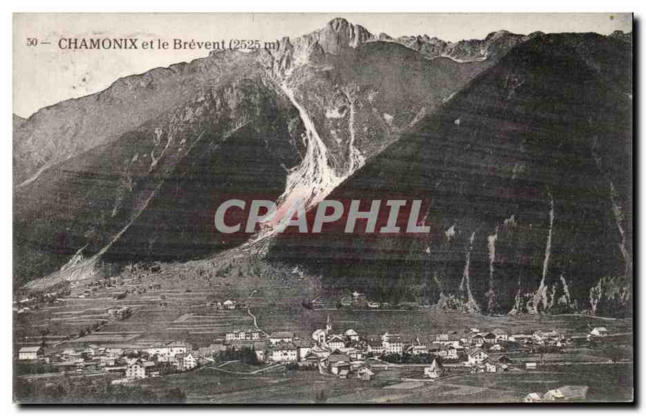 Chamonix - Le Brevent - CPA 