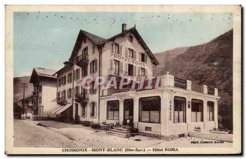 Chamonix - Hotel Roma - CPA