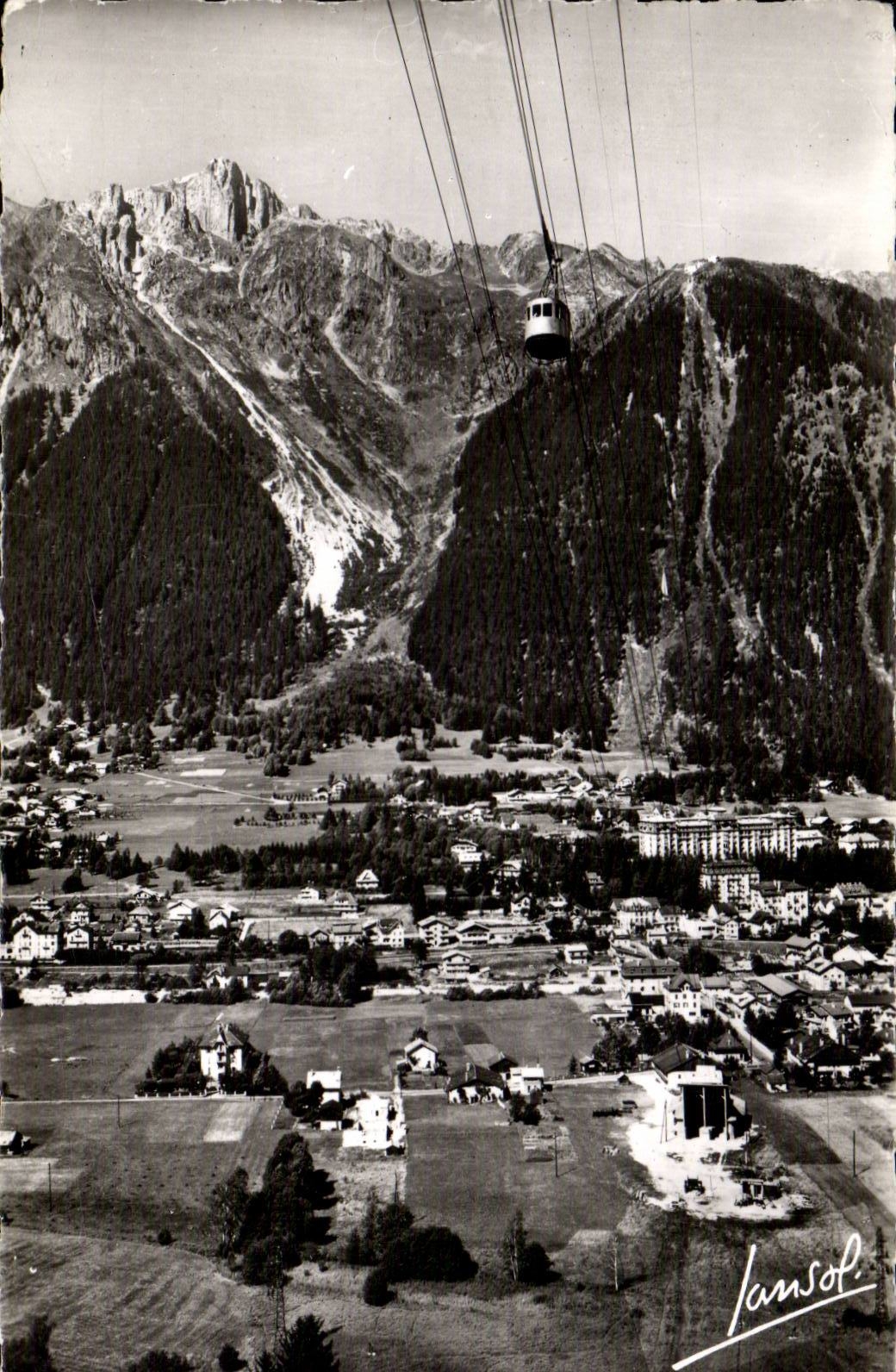 Chamonix - Teleferique de l Aiguille du Midi - CPA 