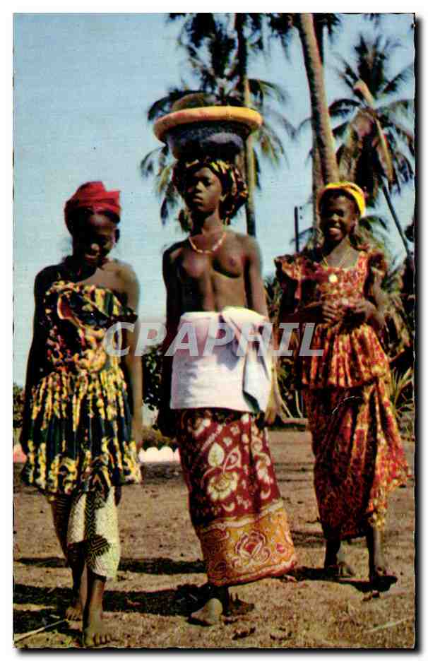 Afrique - Africa - Afrique en Couleurs - Retour du Marche - CPA 