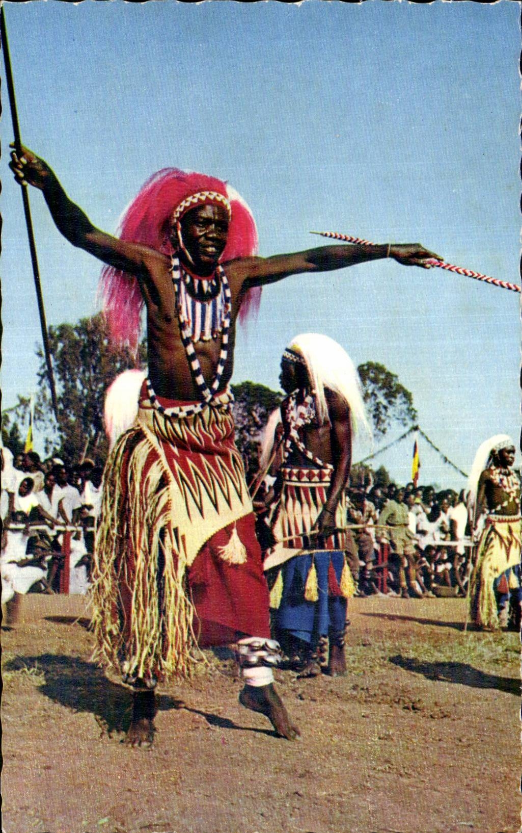 Danseurs africains — Série 3443 — Éditions Mexichrome