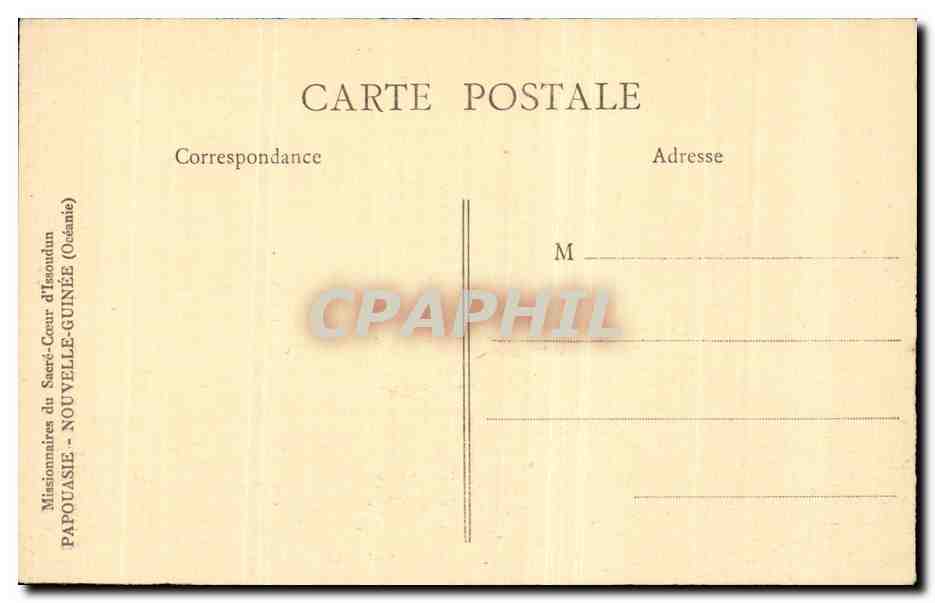 Port-Léon — Vue générale — Missionnaires du Sacré-Cœur d'Ésaulun (Océanie) — Rückseite