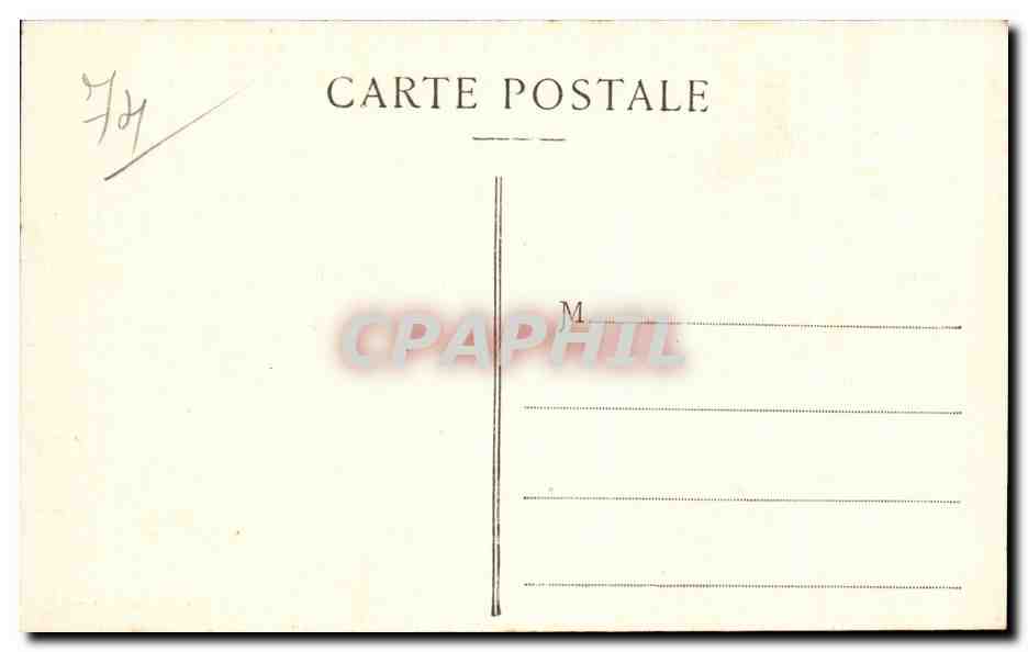 Annecy - Le Lac a Duingt - Le Port et le Chateau - CPA — Verso