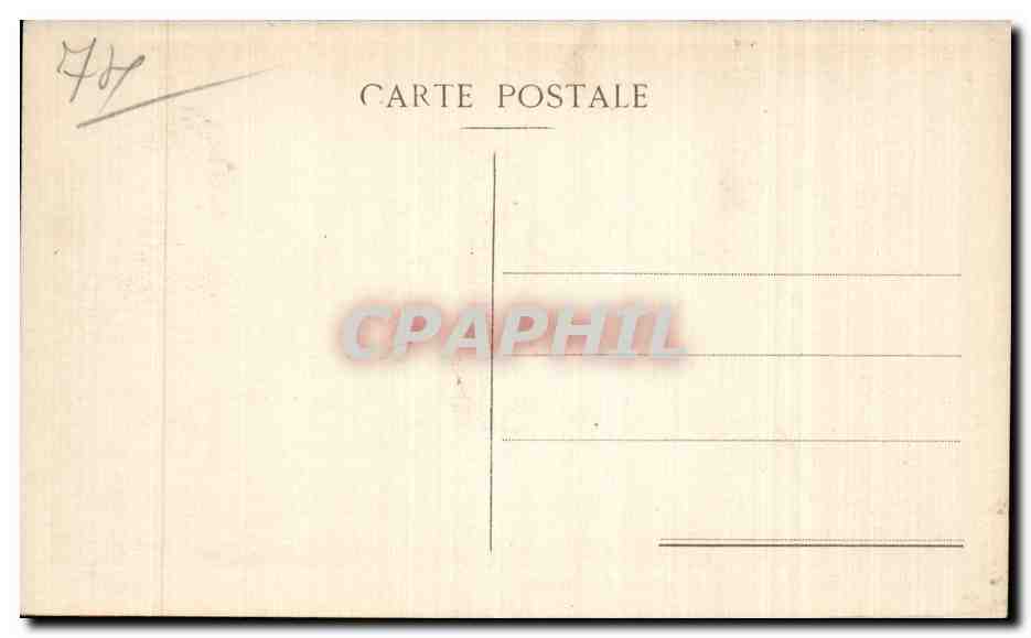 Evian les Bains - Entree du Casino - CPA — Verso