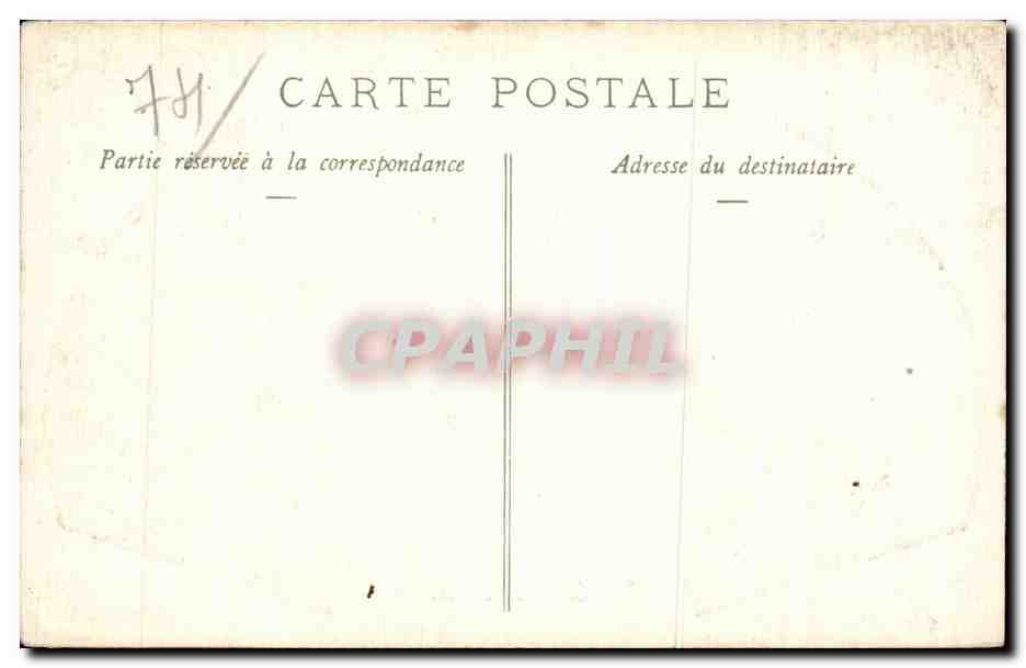 Evian les Bains - Clair de Lune - CPA — Verso
