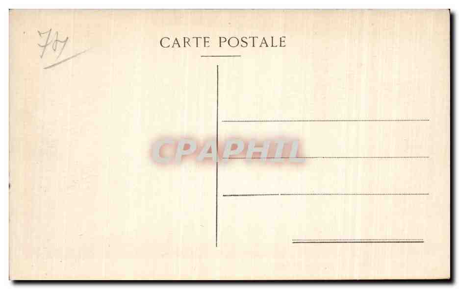 Evian les Bains - Le Casino - CPA — Verso