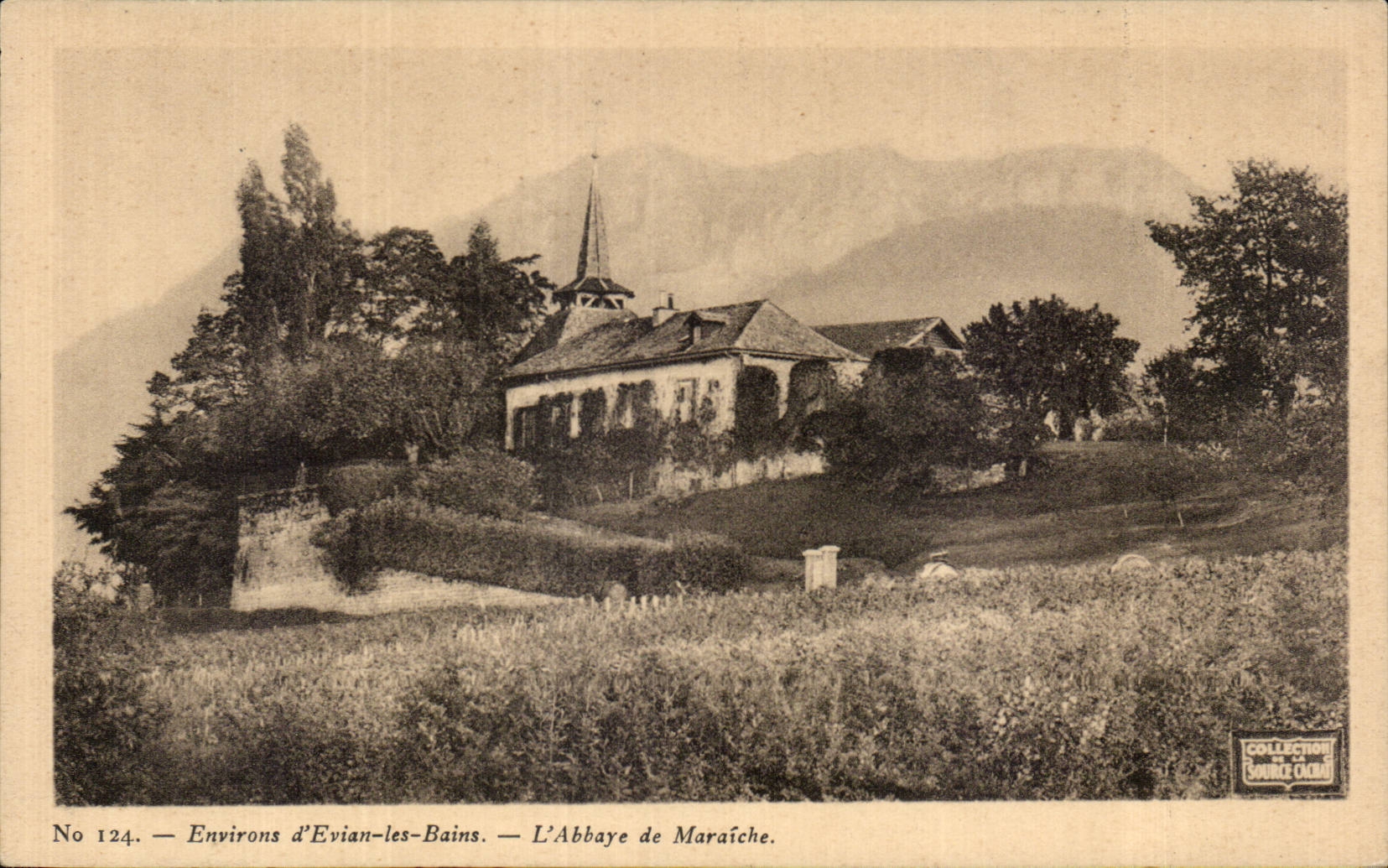 Evian les Bains - L Abbaye de Maraiche - CPA