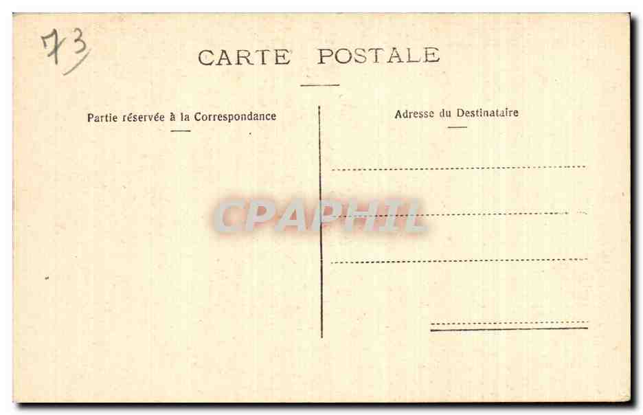 Evian les Bains - Le Royal Hotel - CPA — Verso