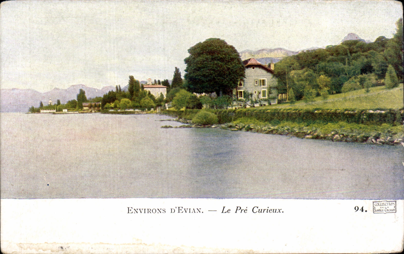 Evian les Bains - Le Pre Curieux - CPA 
