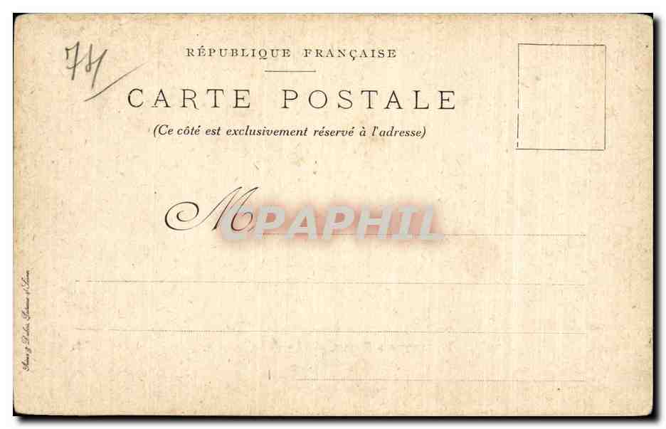 Evian les Bains - Le Pre Curieux - CPA  — Verso
