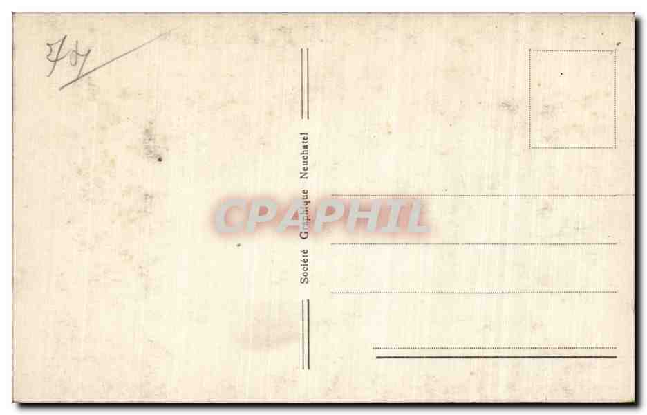 Evian les Bains - Le Port - CPA  — Verso