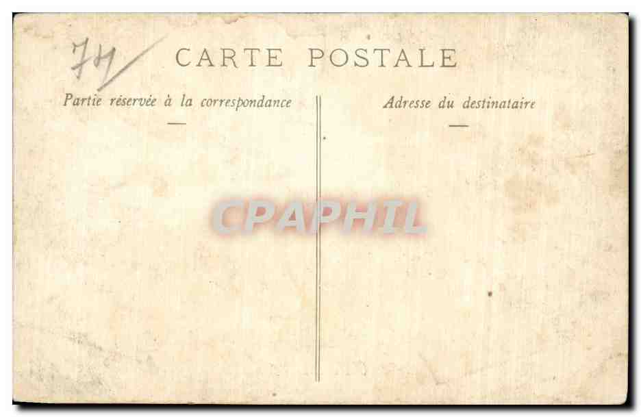 Evian les Bains - Clair de Lune - CPA  — Verso