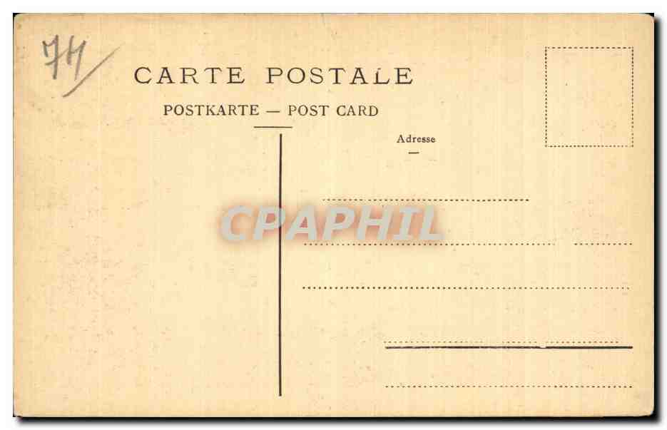 Evian-les-Bains - Le Royal-Hôtel — Collection Maurice Coudou, n°85 — Verso